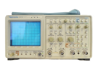 Tektronix 2432 300 MHz 2-Channel Portable Digital Oscilloscope Spare Surplus