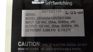 SoftSwitching DS10025A120V2SH1106A Dynamic Sag Corrector AMAT Reflexion Used
