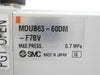 SMC MDUB63-60DM-F7BV Compact Cylinder Lot of 2 TEL Tokyo Electron Telius Working