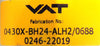 VAT 0430X-BH24-ALH2 300mm Slit Valve Assembly L-MOTION Working Surplus