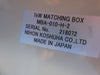 Nihon Koshuha MBA-010-H-2 1kW RF Matching Box & Filter Unit Used Working