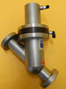 Nor-Cal Products CSTVP-1502-CF-S12 Pneumatic Straight-Through Poppet Valve Used