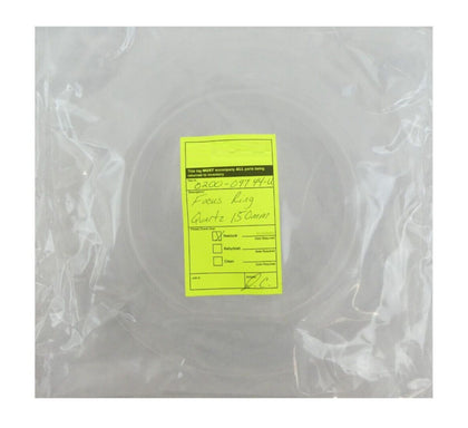 AMAT Applied Materials 0200-09744 150mm Quartz Focus Ring Working Surplus