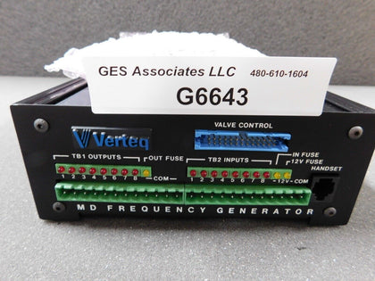 Verteq MD-ZA-03 MD Frequency Generator Model 1096736.1