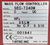 STEC SEC-7340M Mass Flow Controller MFC 3 SLM NF3 Reseller Lot of 6 Working