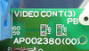 JEOL AP002380(00) Video Control PCB Card VIDEO CONT(3)PB JSM-6300F SEM Working
