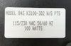 Varian 843 Vacuum Ionization Gauge 843 K3100-302 Model 843 Lot of 2 Working