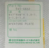 Hitachi 545-4462 Plate Objective Lens Aperture Large S7000 Lot of 2 New Surplus