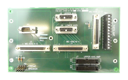Therma-Wave 37658-01 Interconnecting P-62 Board PCB OPTI-PROBE OP 7341 Working