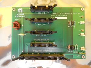 AMAT Applied Materials 0100-70019 Controller Distribution WPS PCB P5000 Used
