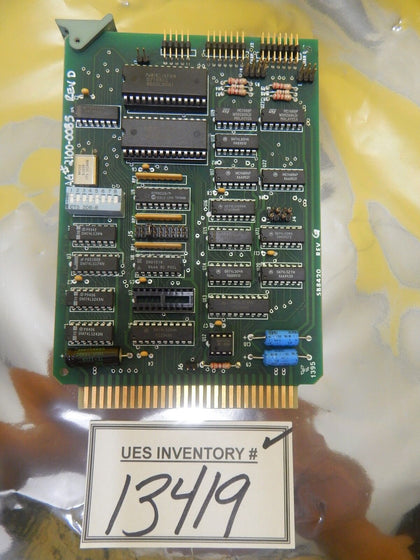 Micro/Sys SB8420 PCB Card 2100-0085 SER3 AG Associates 7100-5190-03 4100s Used